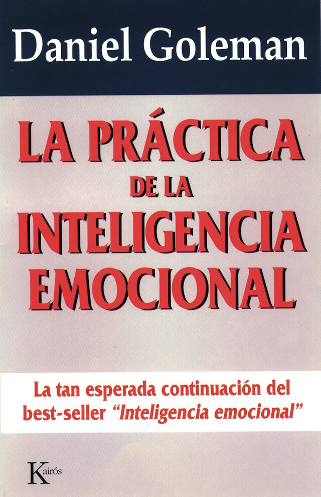 Boekomslag van La práctica de la inteligencia emocional
