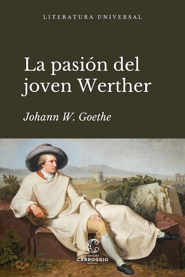 Kirjankansi teokselle La pasión del joven Werther