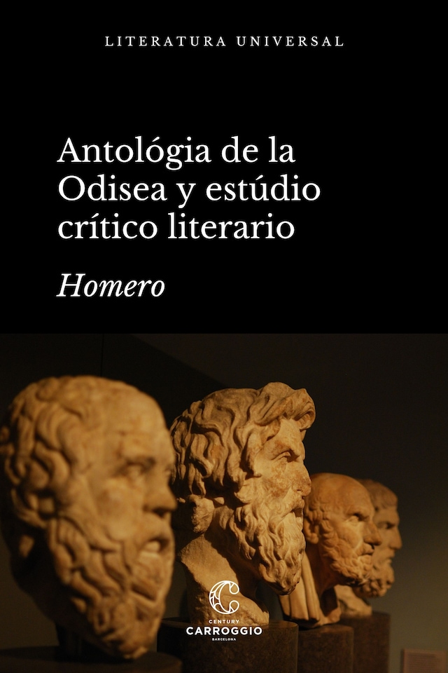 Book cover for Antología de la Odisea y estudio crítico literario