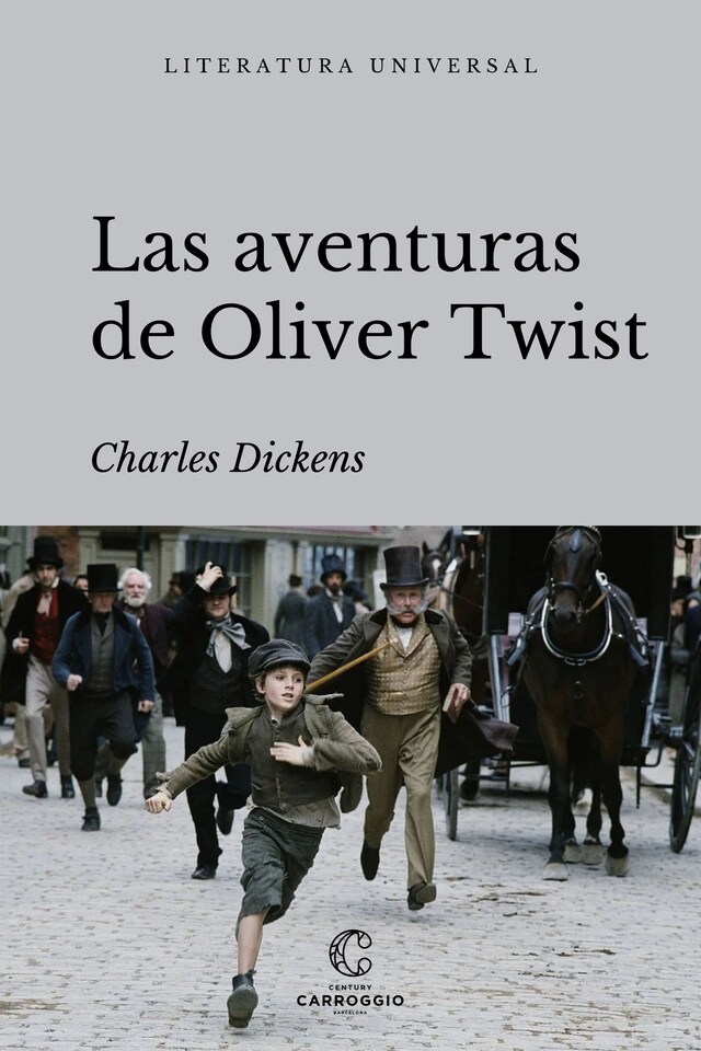 Book cover for Las aventuras de Oliver Twist