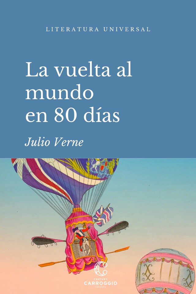 Book cover for La vuelta al mundo en ochenta días