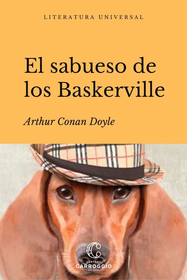 Couverture de livre pour El sabueso de los Baskerville