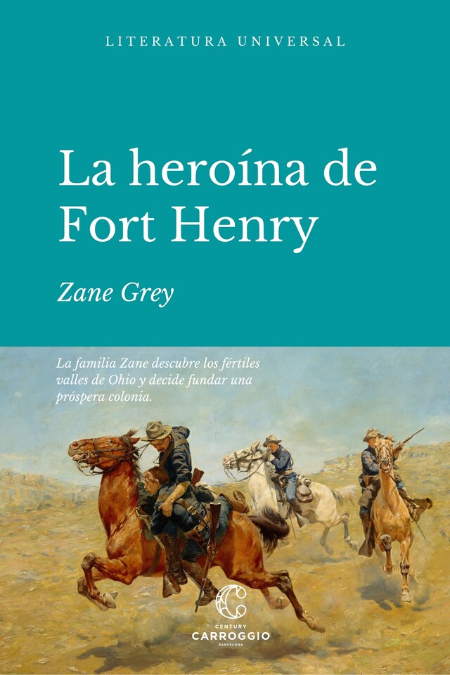 Couverture de livre pour La heroína de Fort Henry