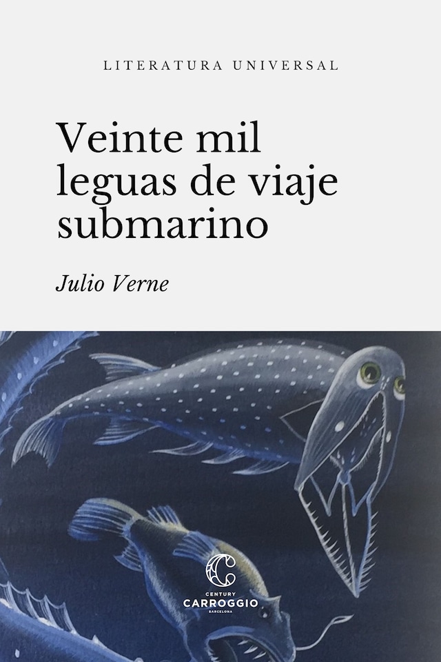 Okładka książki dla Veinte mil leguas de viaje submarino