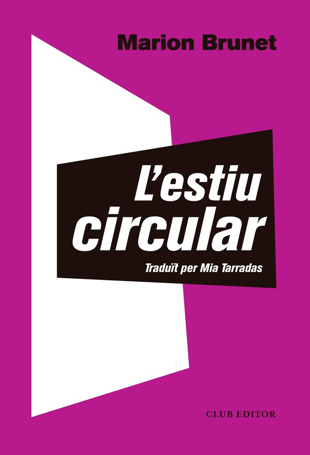 Kirjankansi teokselle L'estiu circular