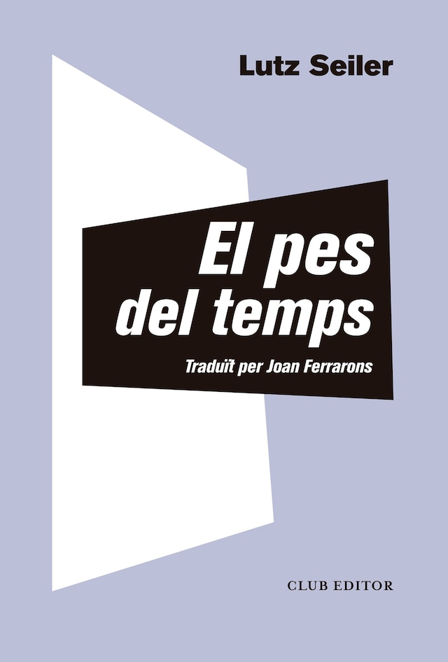 Book cover for El pes del temps