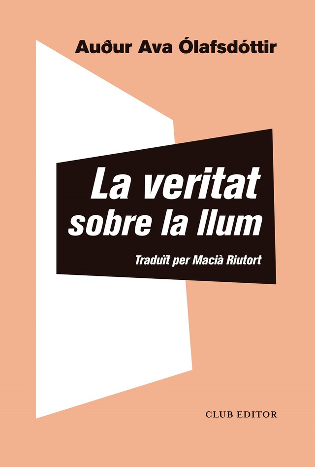 Buchcover für La veritat sobre la llum