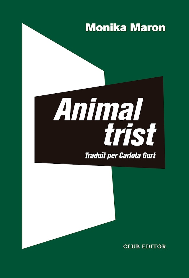 Copertina del libro per Animal trist