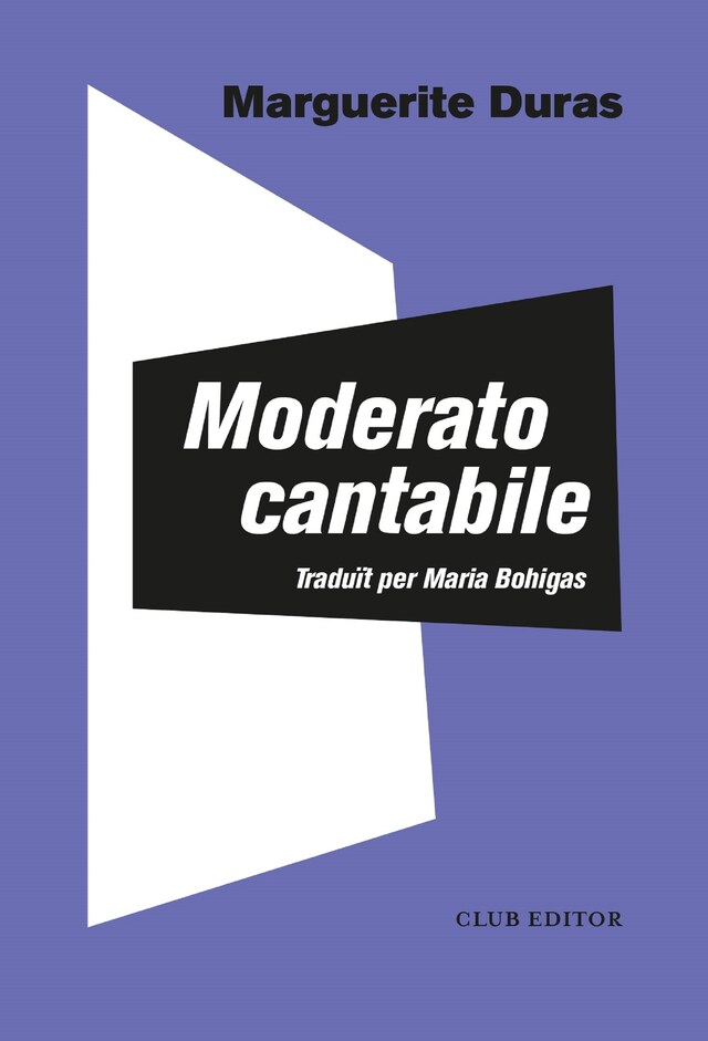 Bogomslag for Moderato cantabile