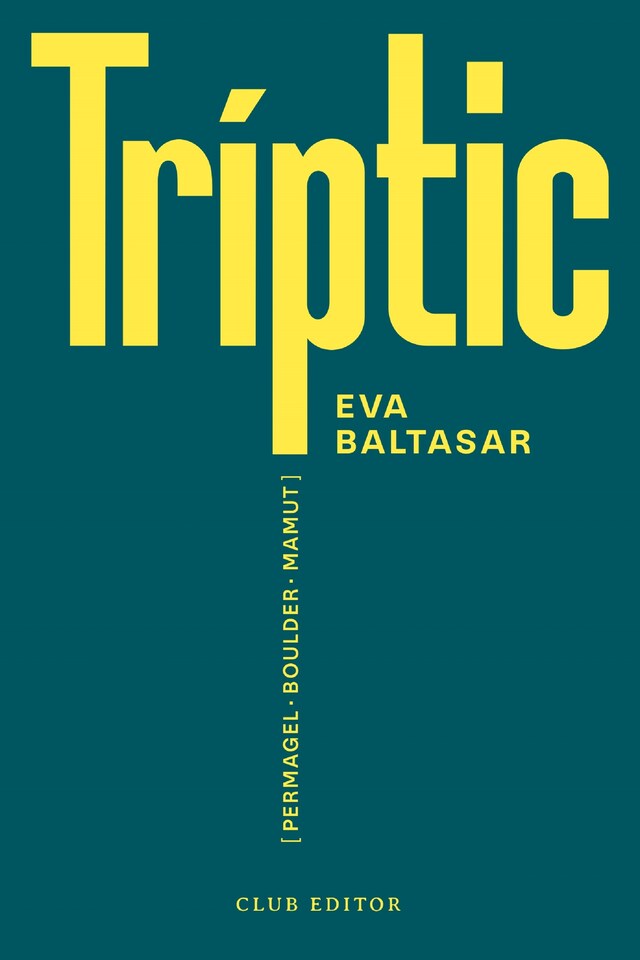 Buchcover für Tríptic