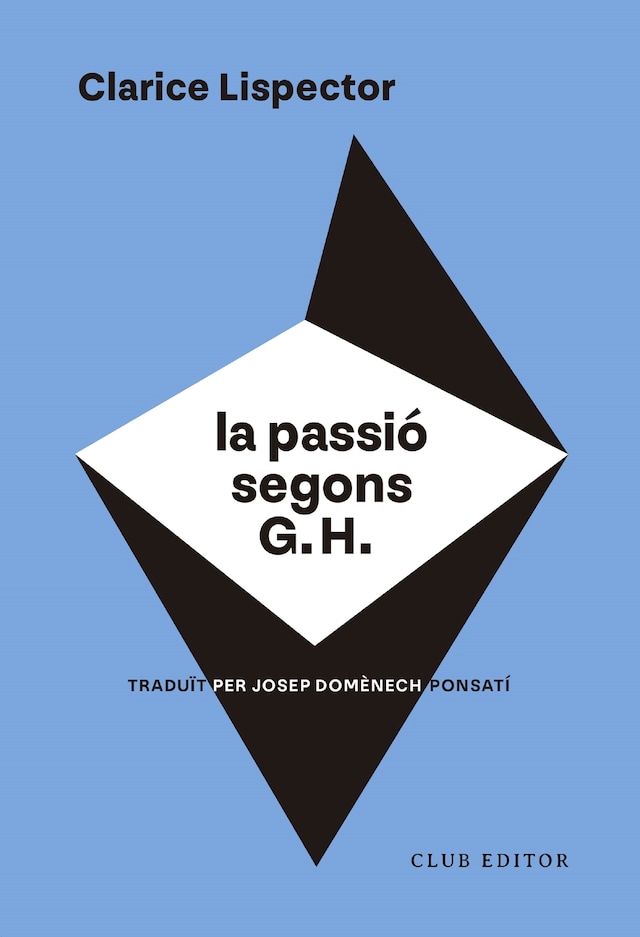 Book cover for La passió segons G. H