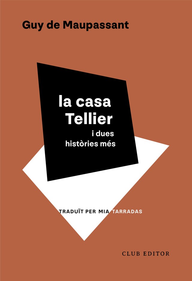 Book cover for La casa Tellier i dues històries més