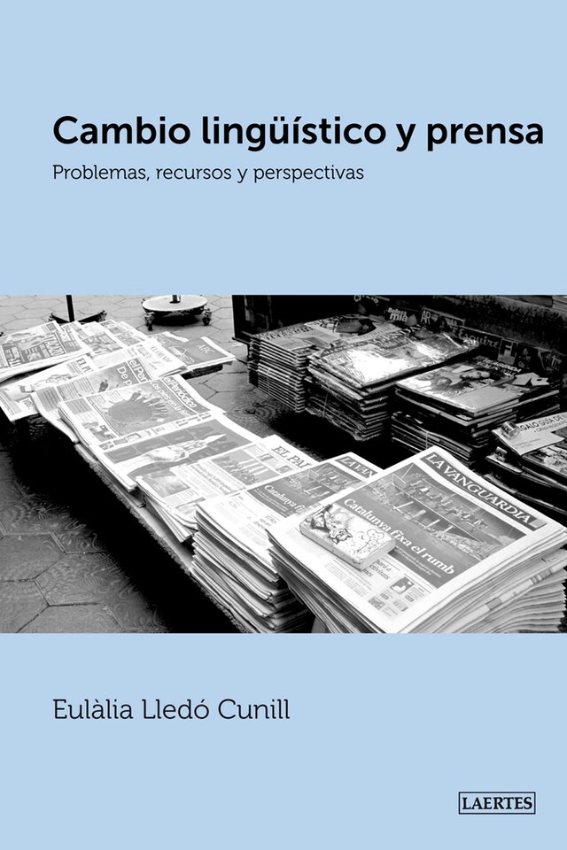 Buchcover für Cambio lingüístico y prensa