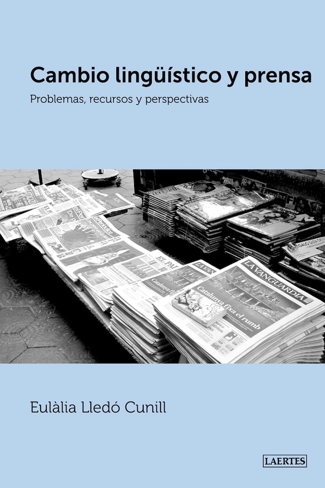 Book cover for Cambio lingüístico y prensa