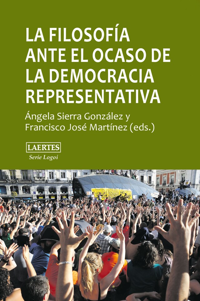 Portada de libro para La filosofía ante el ocaso de la democracia representativa