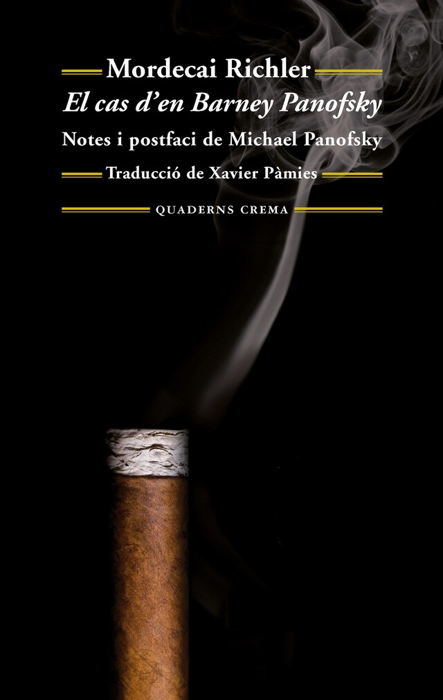 Book cover for El cas d'en Barney Panofsky