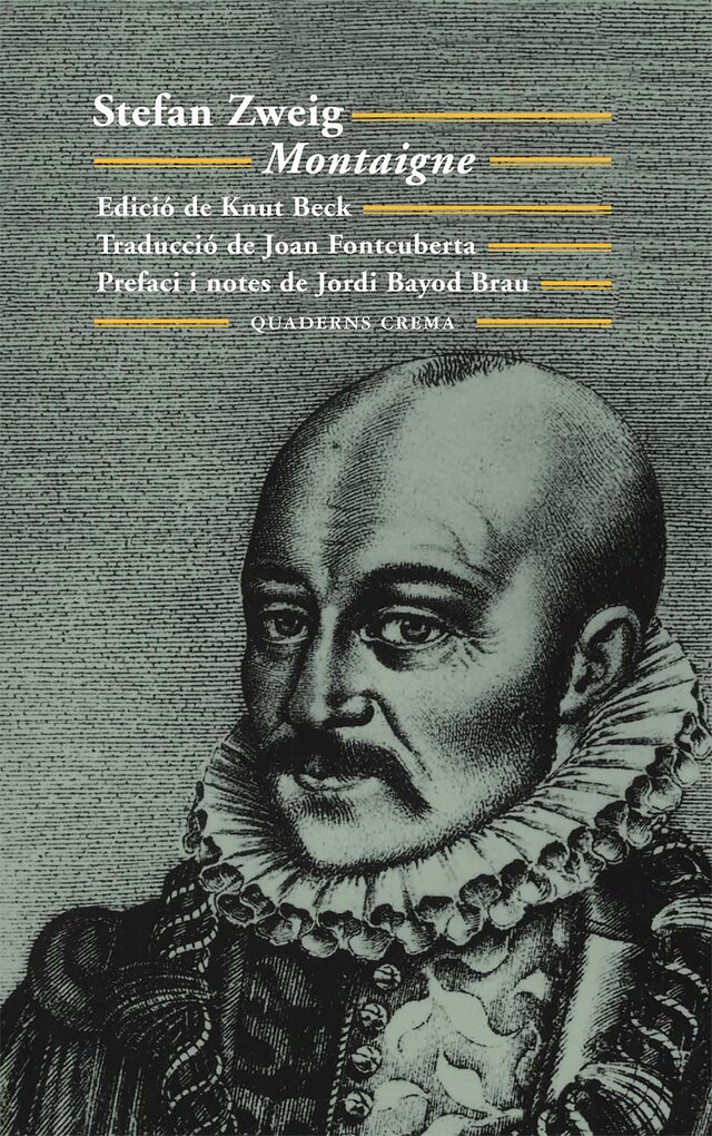 Copertina del libro per Montaigne