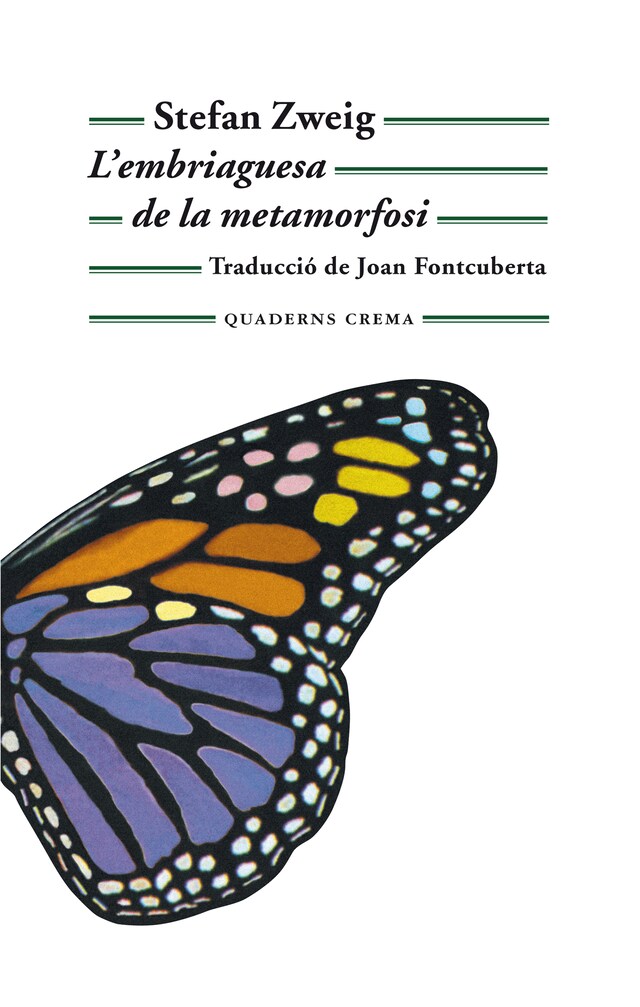 Copertina del libro per L'embriaguesa de la metamorfosi