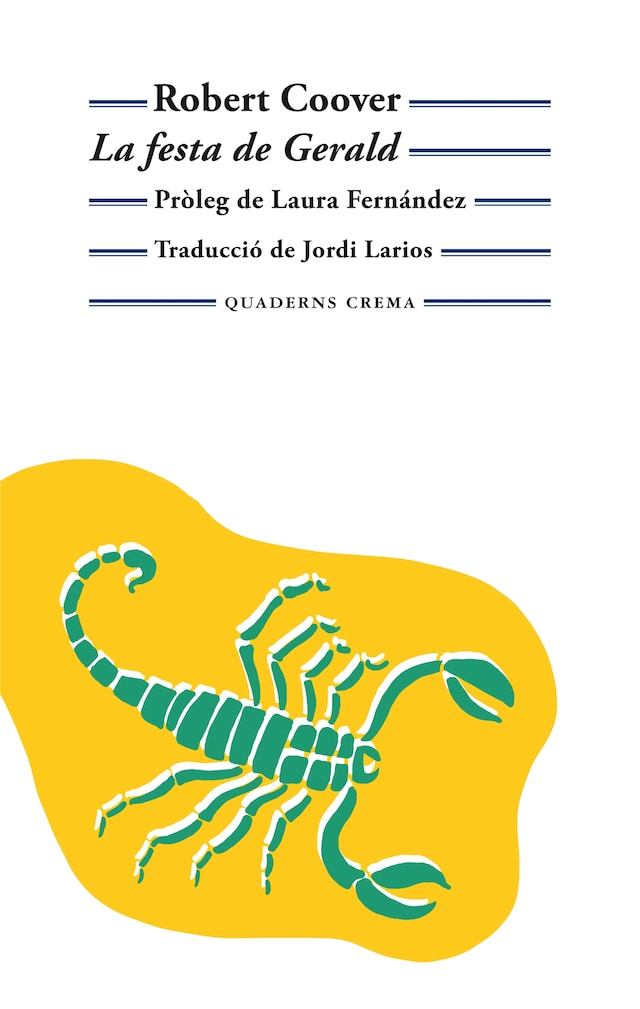 Book cover for La festa de Gerald