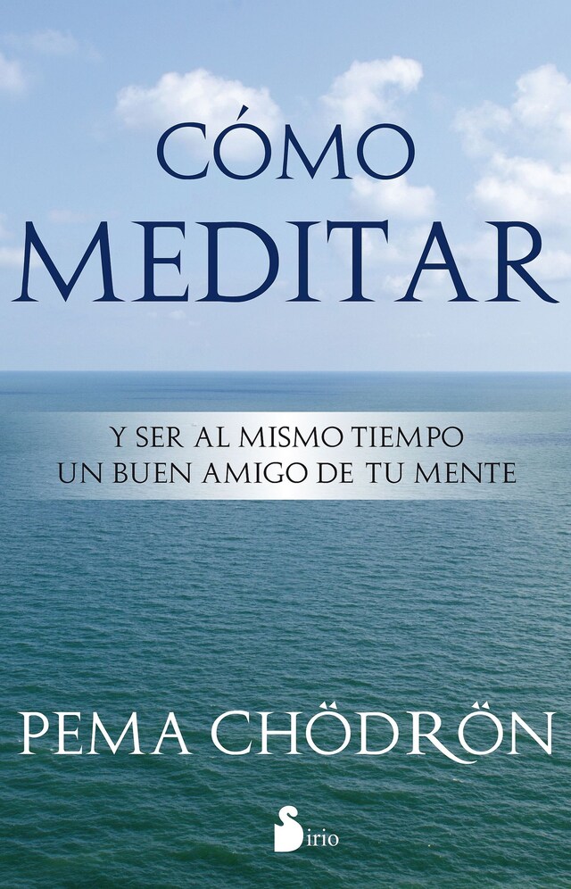 Buchcover für Cómo meditar