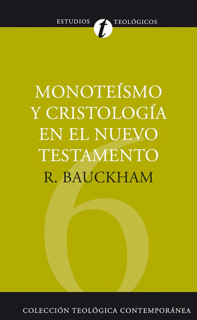 Bogomslag for Monoteísmo y cristología en el N.T.