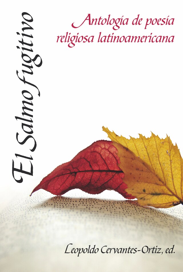 Book cover for El salmo fugitivo