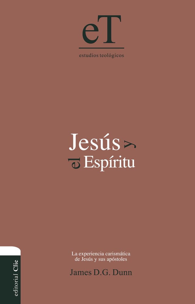 Boekomslag van Jesús y el Espíritu