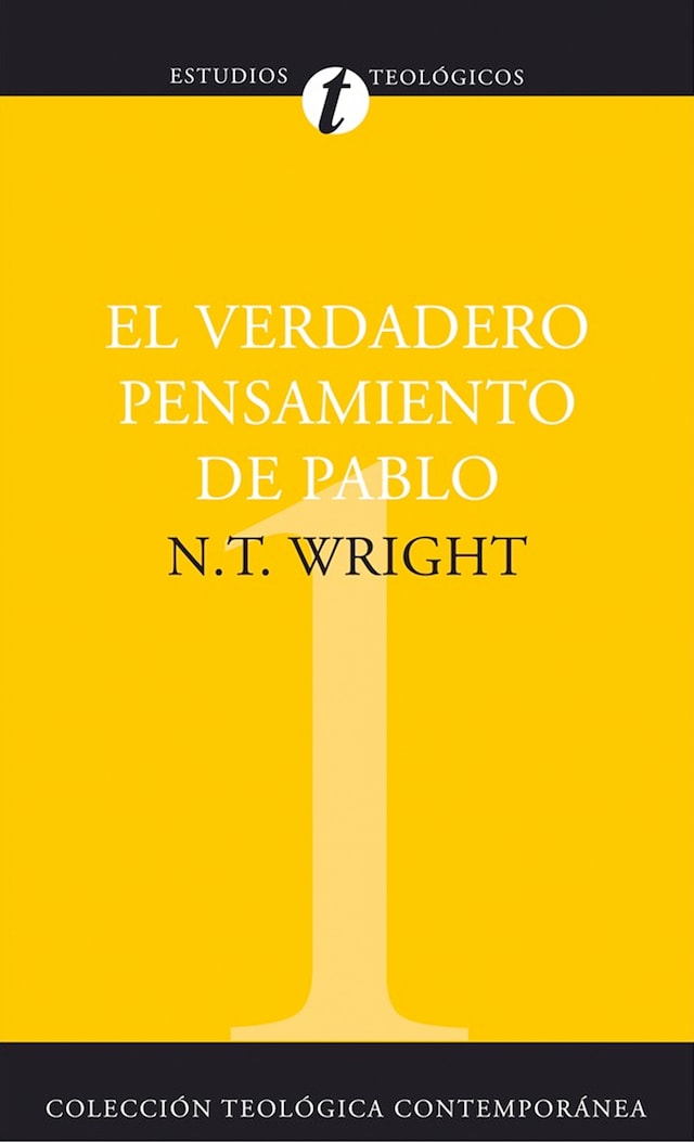 Book cover for El verdadero pensamiento de Pablo