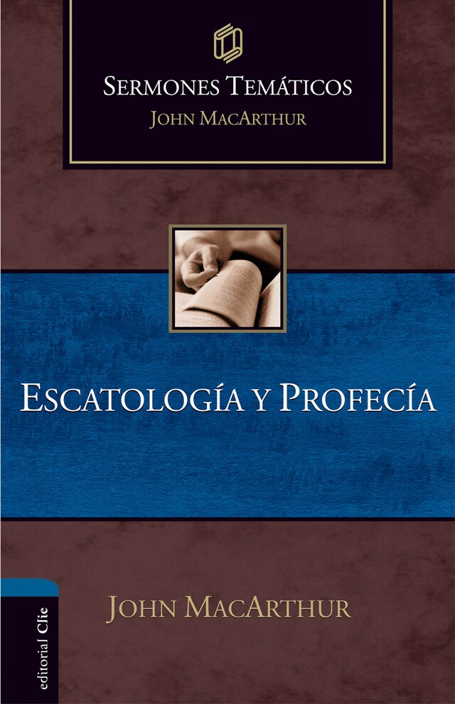 Book cover for Sermones temáticos sobre escatología y profecía