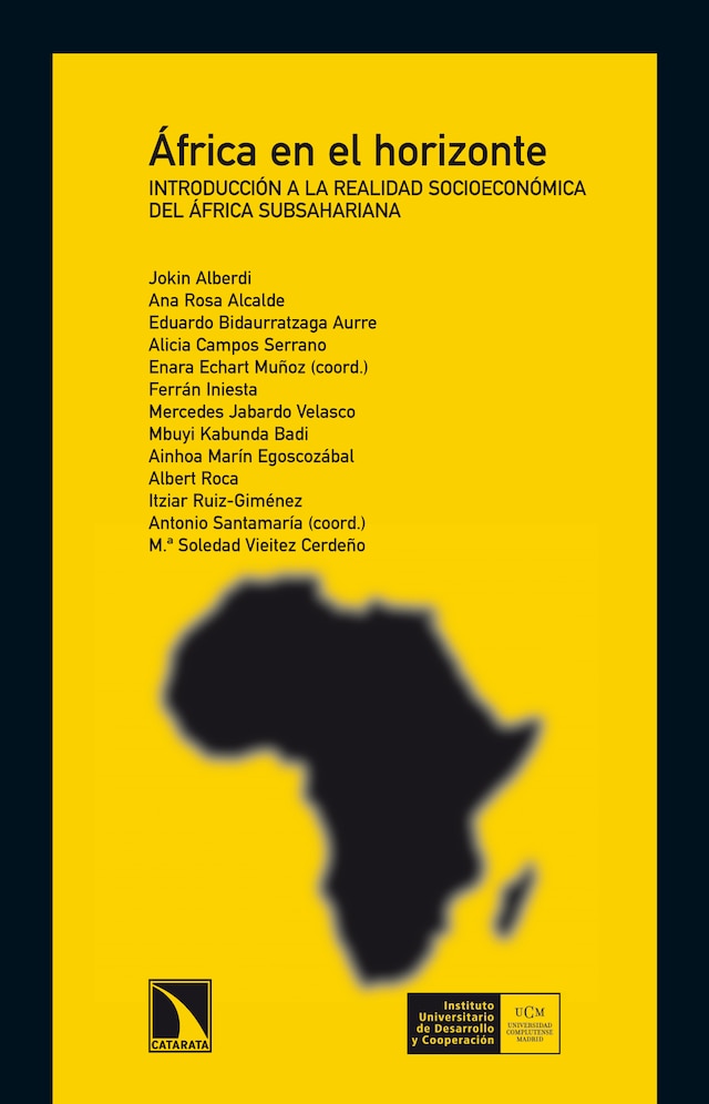 Okładka książki dla África en el horizonte