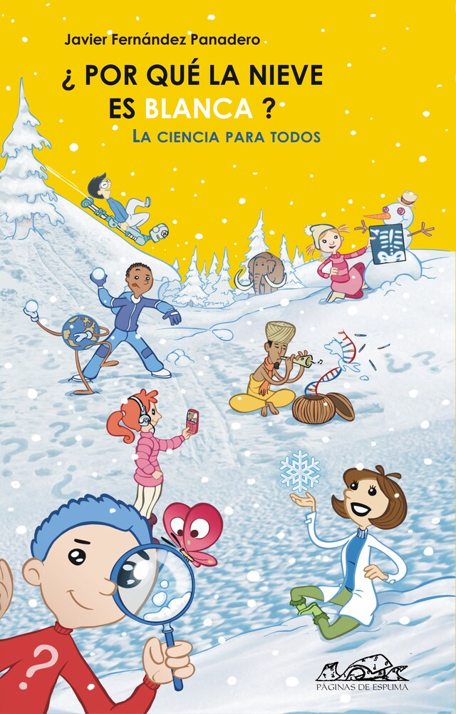 Book cover for ¿Por qué la nieve es blanca?