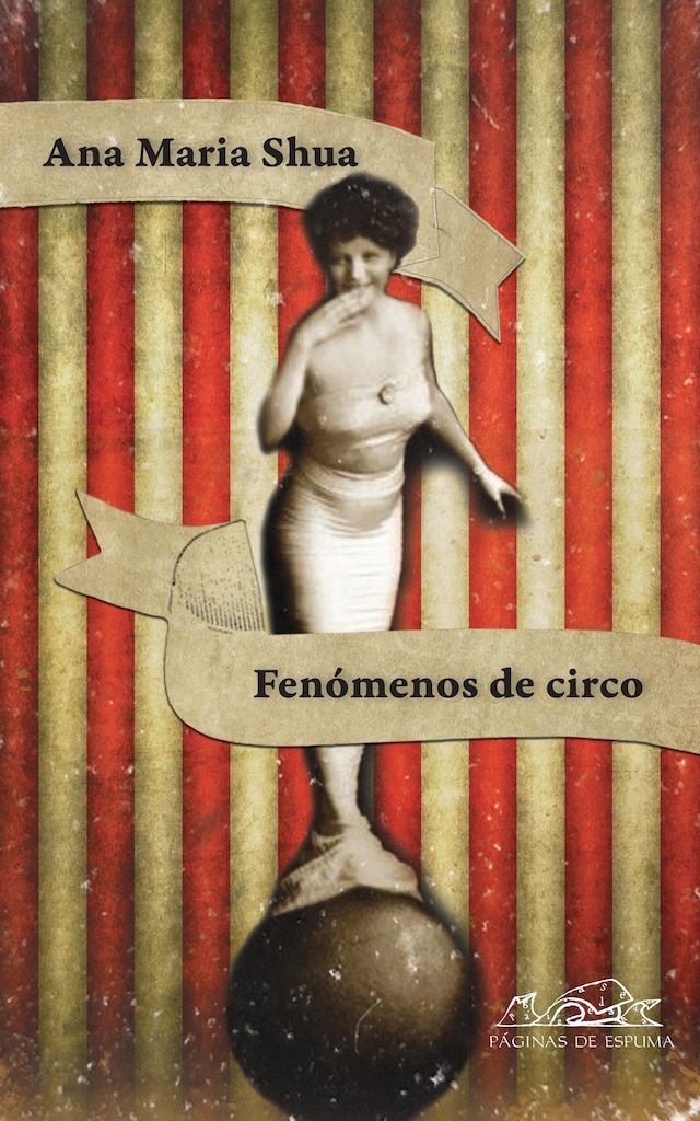 Couverture de livre pour Fenómenos de circo