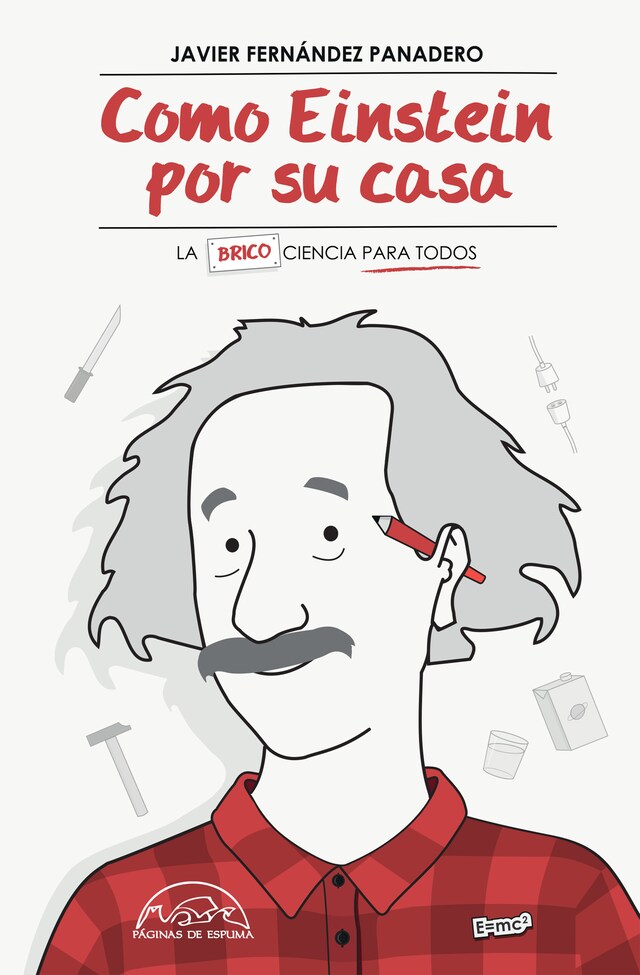 Couverture de livre pour Como Einstein por su casa