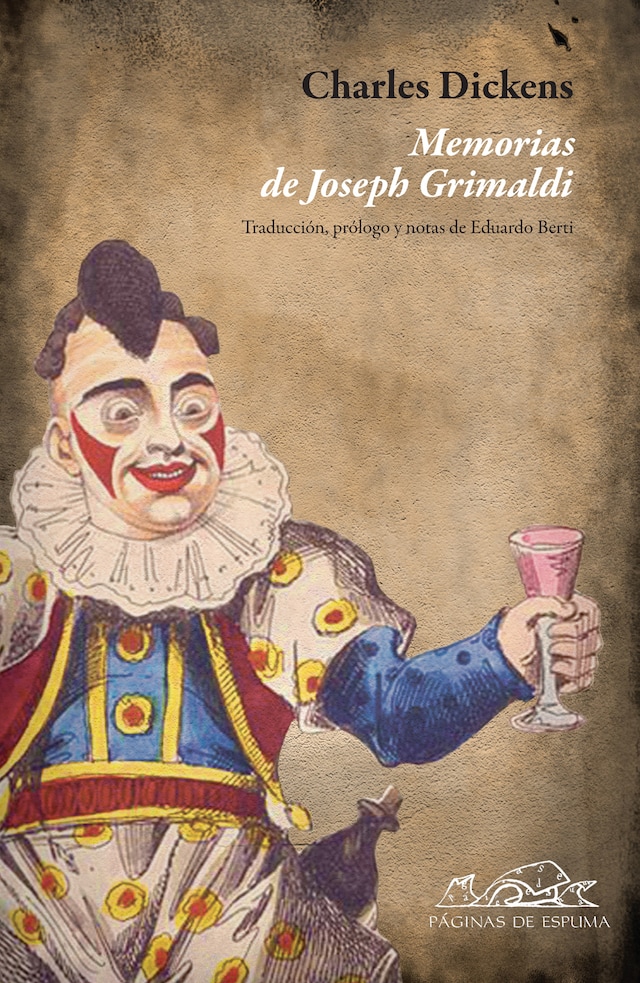 Copertina del libro per Memorias de Joseph Grimaldi