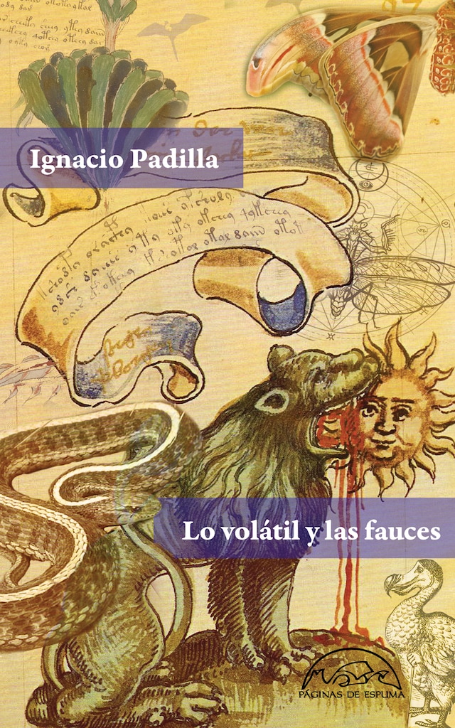 Book cover for Lo volátil y las fauces