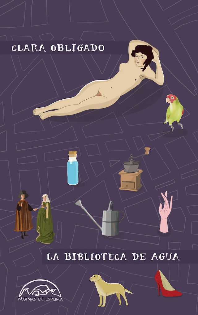 Book cover for La biblioteca de agua