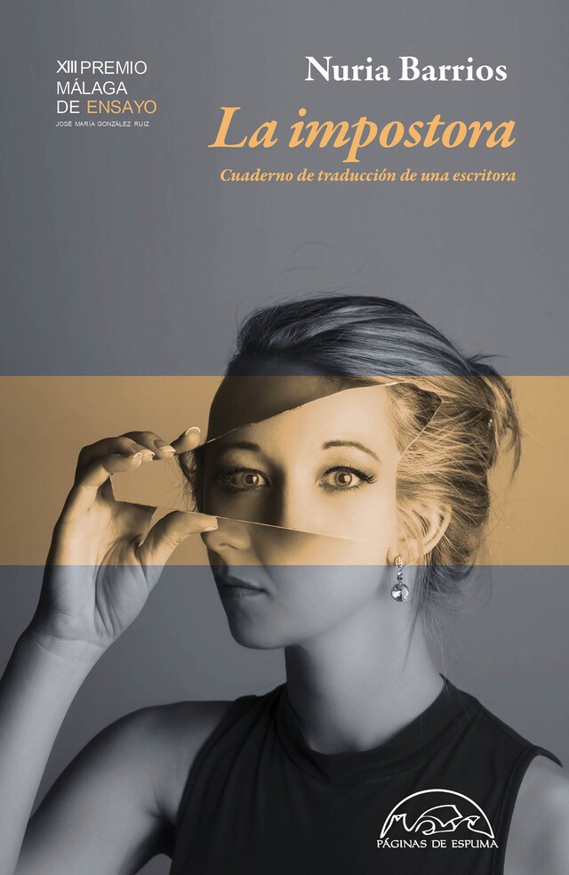 Book cover for La impostora