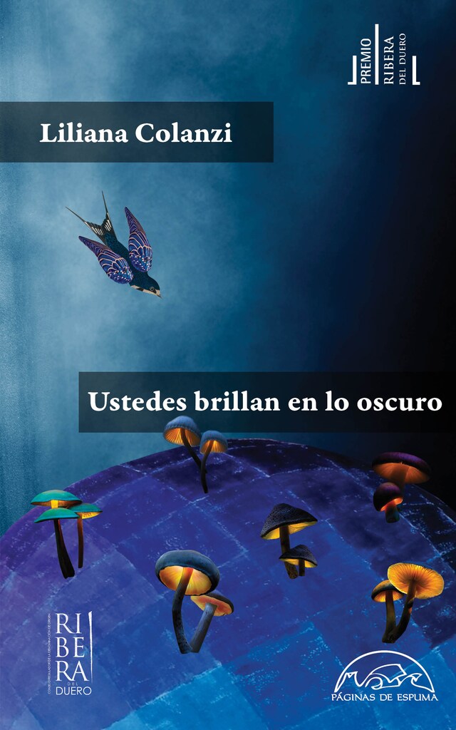 Book cover for Ustedes brillan en lo oscuro