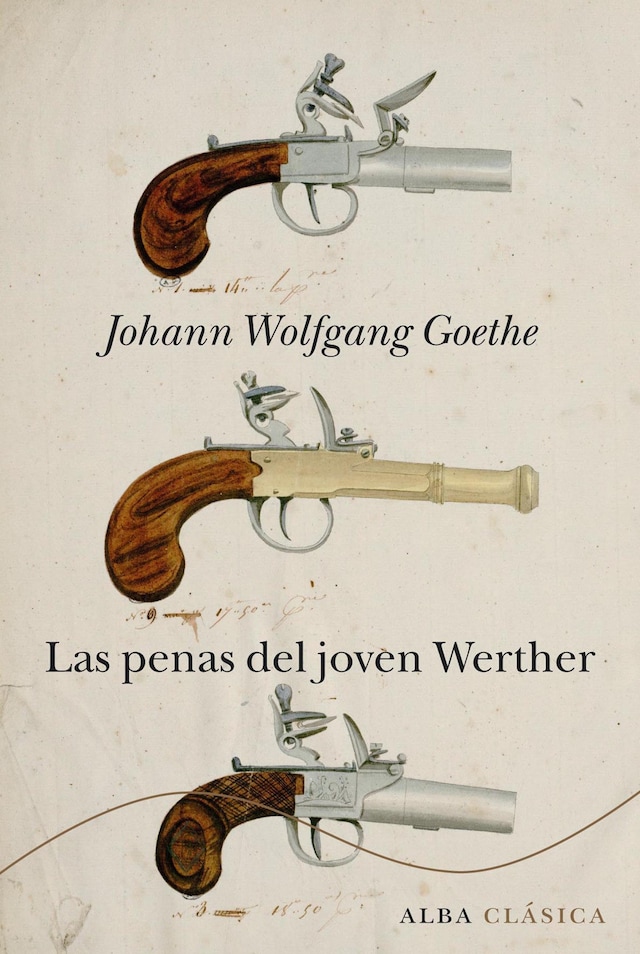 Book cover for Las penas del joven Werther