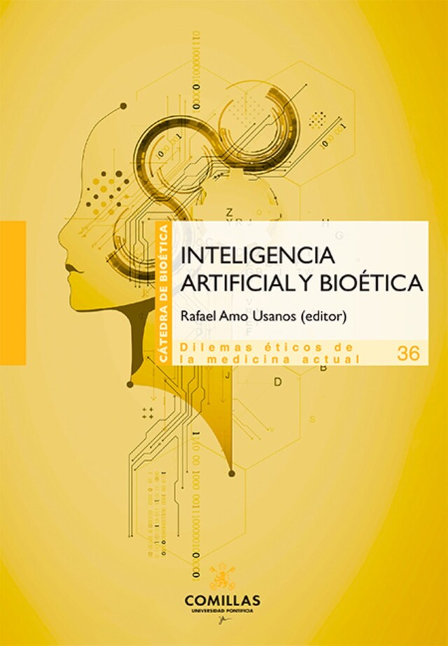 Portada de libro para Inteligencia artificial y bioética