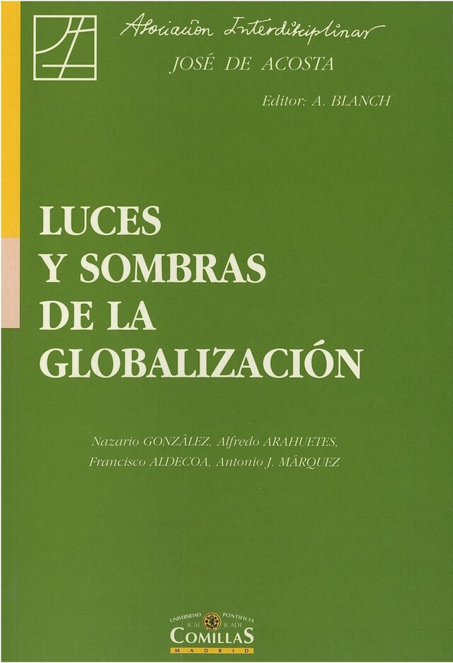 Buchcover für Luces y sombras de la globalización