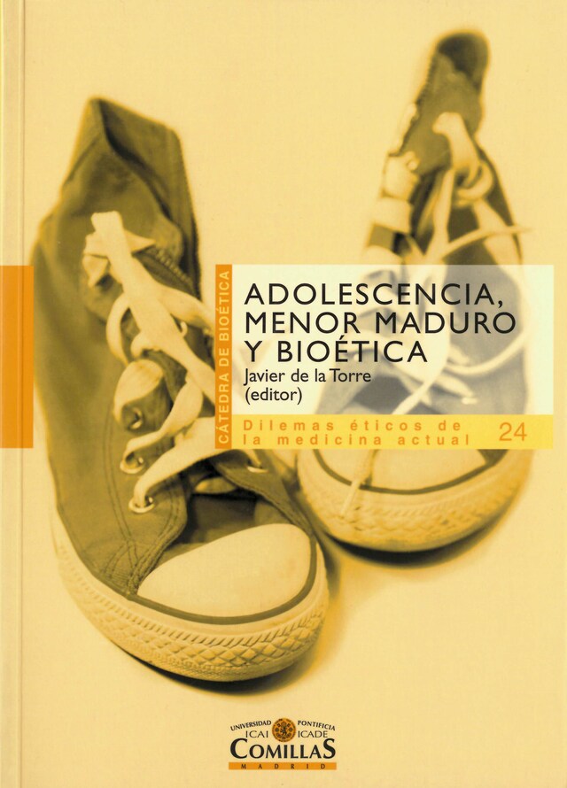 Book cover for Adolescencia, menor maduro y bioética