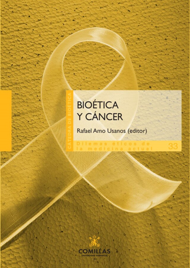 Book cover for Bioética y cáncer