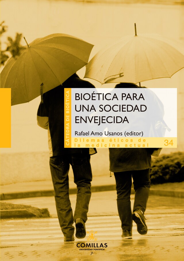 Okładka książki dla Bioética para una sociedad envejecida