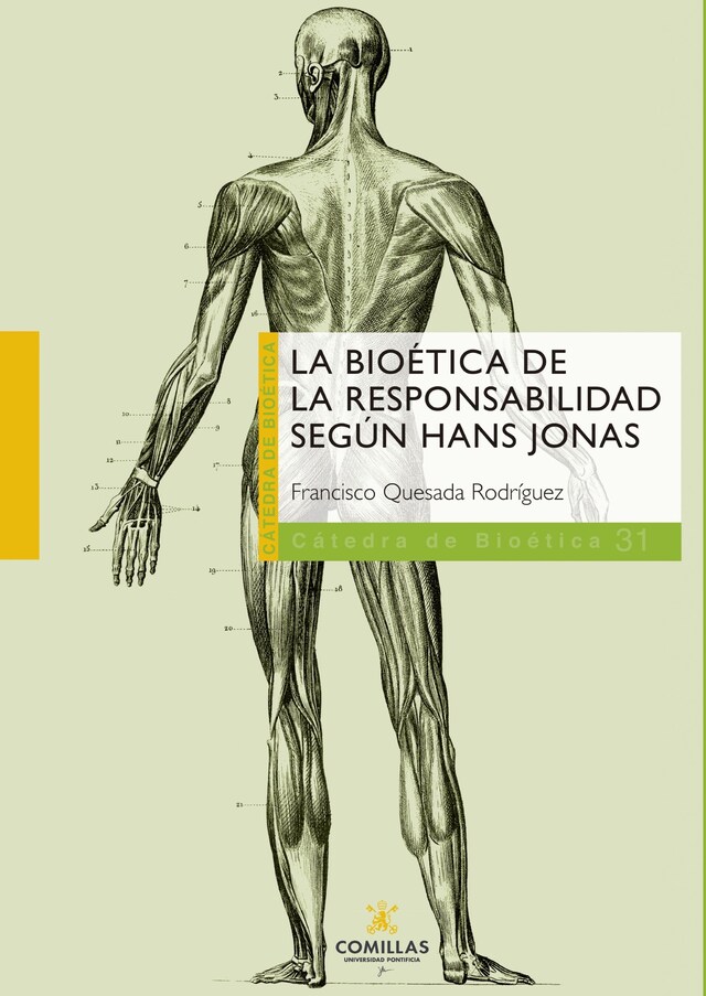 Book cover for La bioética de la responsabilidad según Hans Jonas