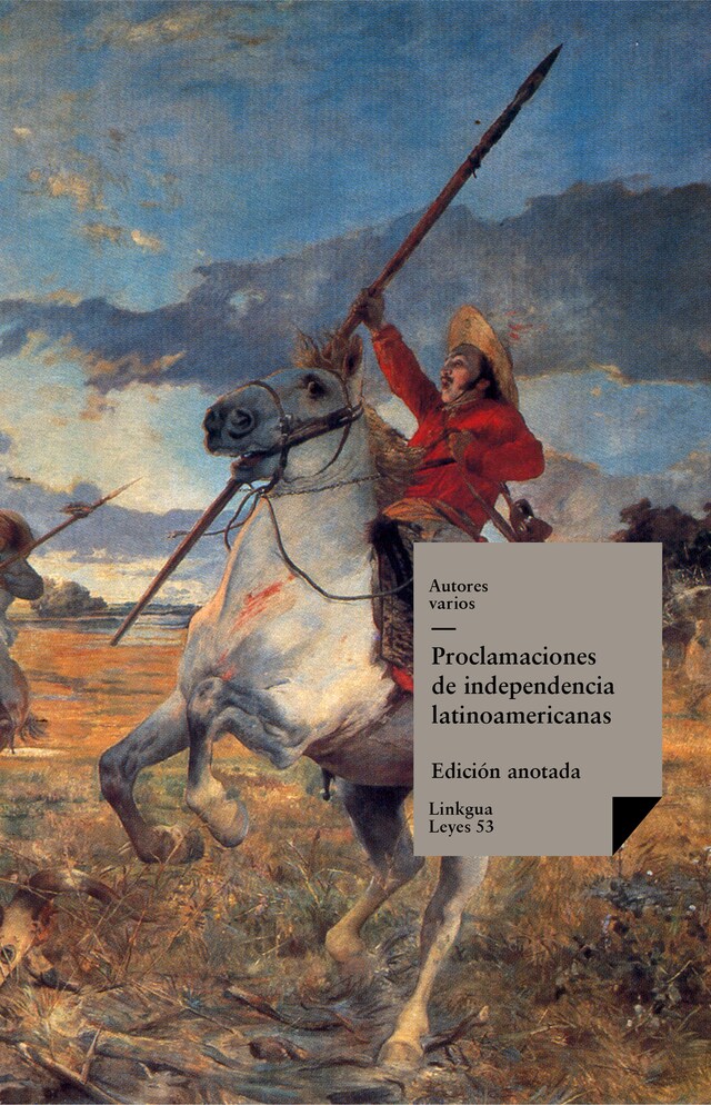 Book cover for Proclamaciones de independencia latinoamericanas