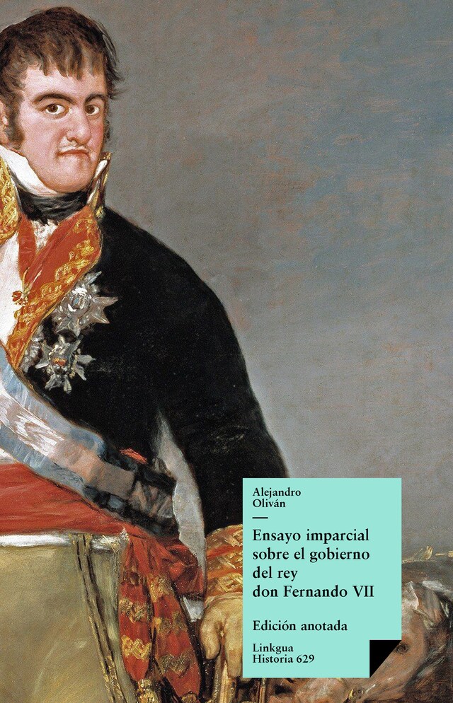 Kirjankansi teokselle Ensayo imparcial sobre el gobierno del rey don Fernando VII