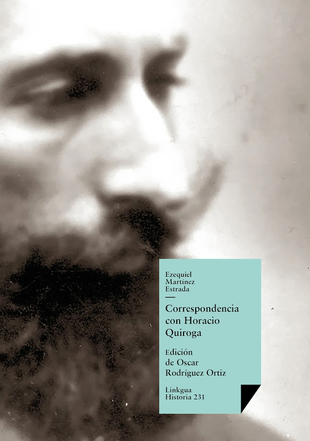 Buchcover für Correspondencia con Horacio Quiroga