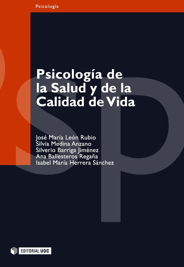 Book cover for Psicología de la Salud y de la Calidad de Vida