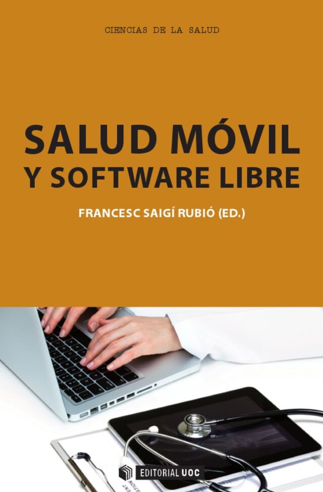 Buchcover für Salud móvil y software libre